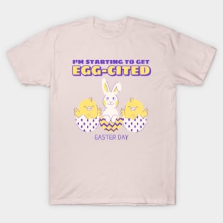 Easter Egg Hunt Easter Eggs Bunny Rabbit Chicks Happy Easter T-Shirt